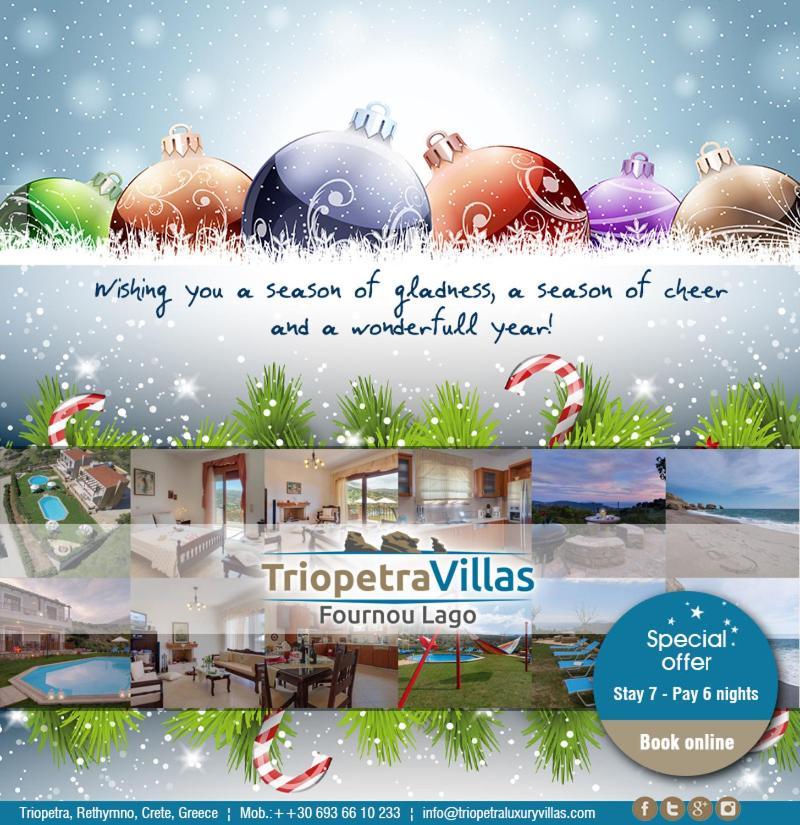 Triopetra Luxury Villas Fournou Lago Экстерьер фото