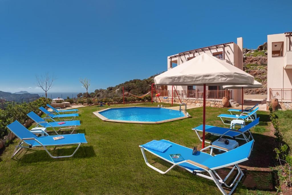 Triopetra Luxury Villas Fournou Lago Экстерьер фото